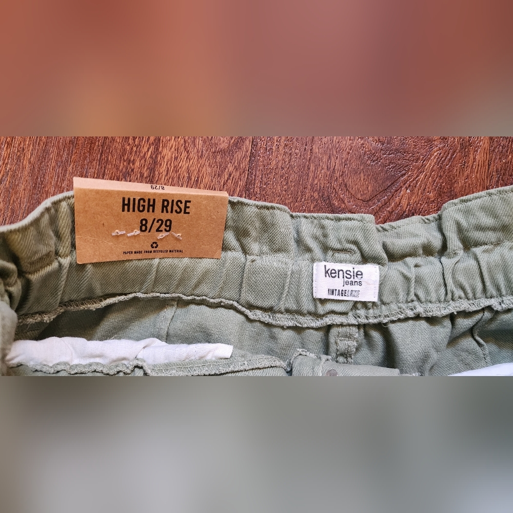 Kensie sage green jeans - Picture 2 of 6